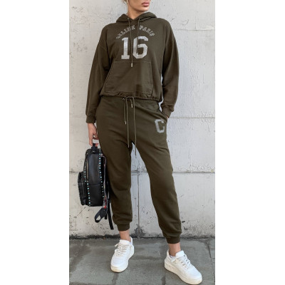 Женский костюм спортивный (худи+брюки) CELINE , ВИЛ/0025