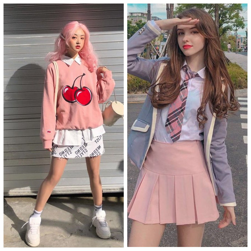 Outfits pink egirl How to